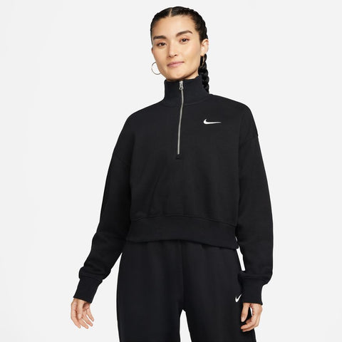 Nike - W Sportswear Phoniex Fleece 1/2 Zip Cop Sweatshirt