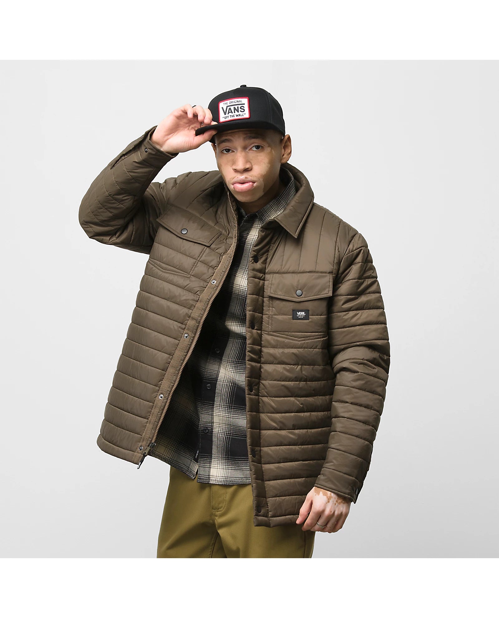 Vans best sale quilted jacket