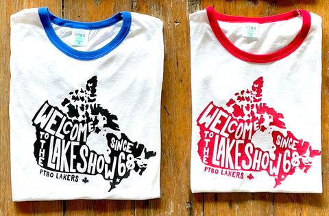 PTBO - Lakers Map Tee